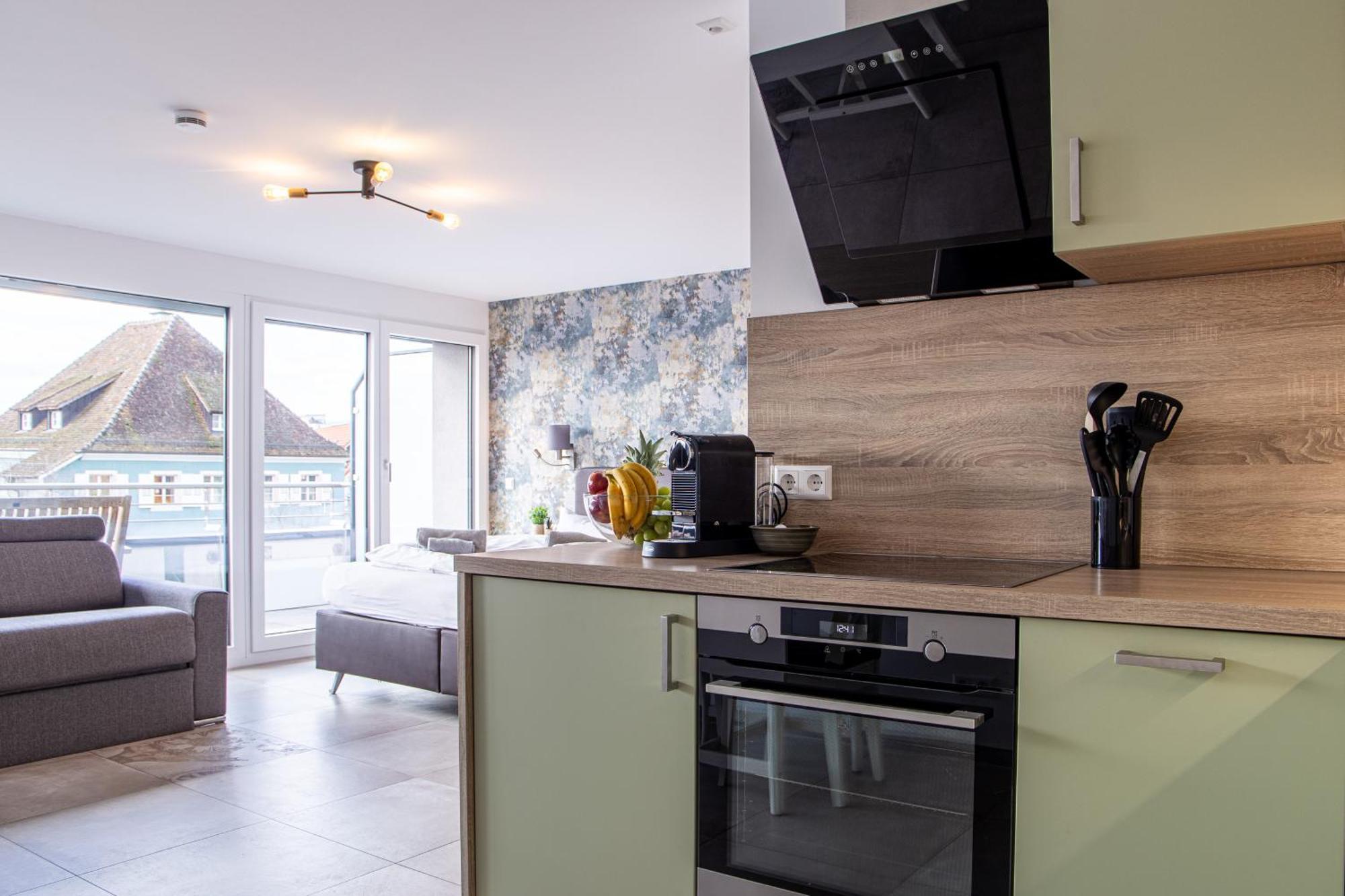 Living Timeless - Apartments Zum Roten Lamm, Zentrale Lage In Bad Krozingen In Der Fussgaengerzone Am Kurpark Und Vita Classica المظهر الخارجي الصورة